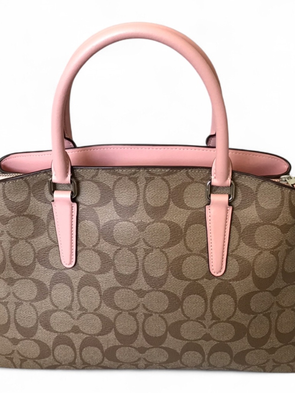 Coach Sage Carryall Signature Canvas Satchel - Perfect Condition Worn Once. - Picture 4 of 7